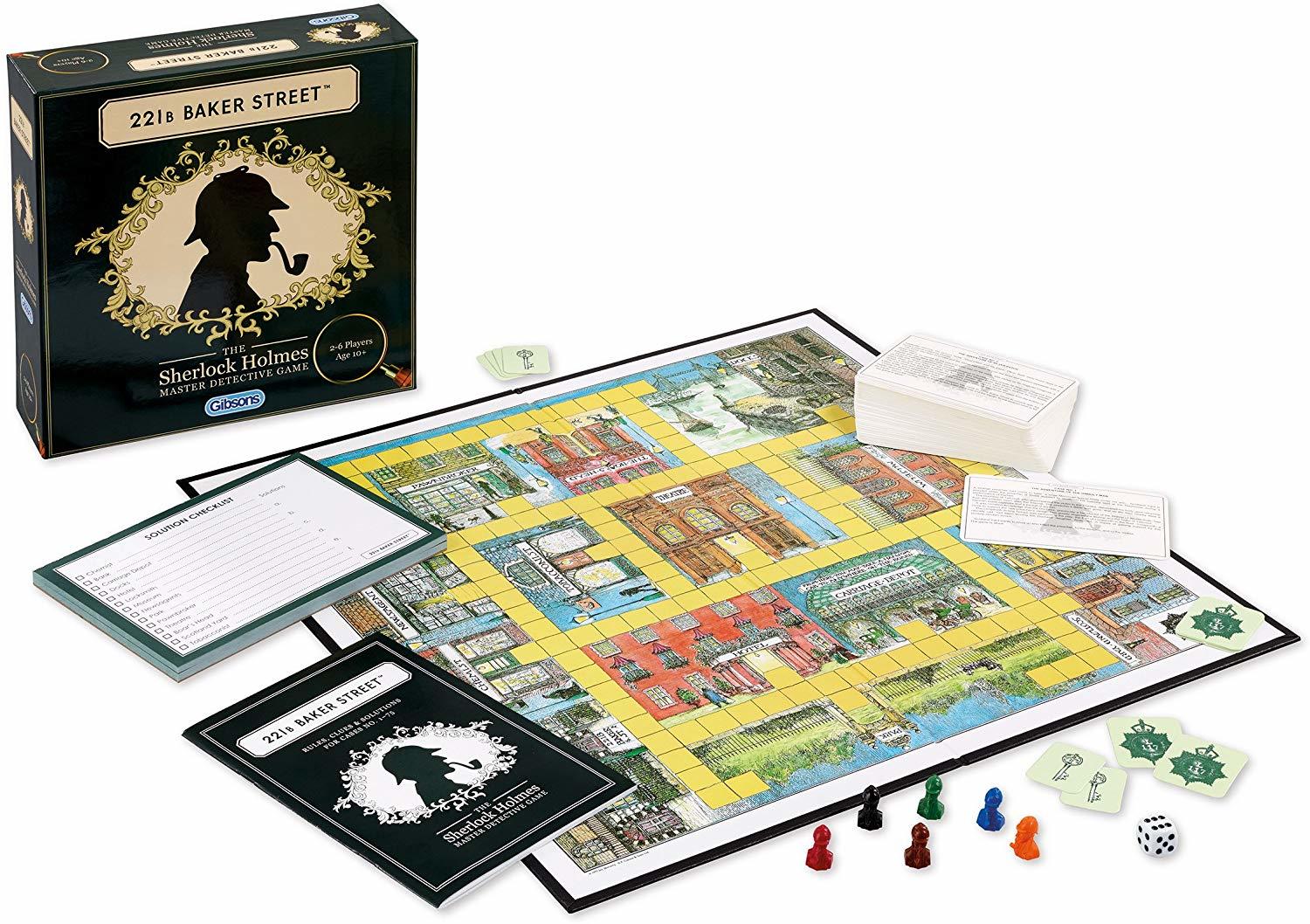 221B Baker St : Sherlock Holmes Master Detective Game